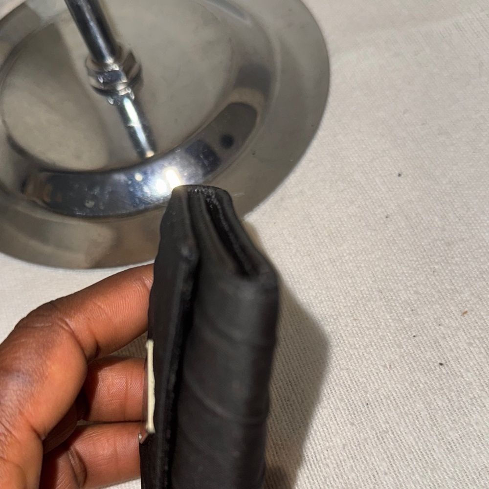 Prada Black Triangular Logo Wallet - Picture 5 of 14